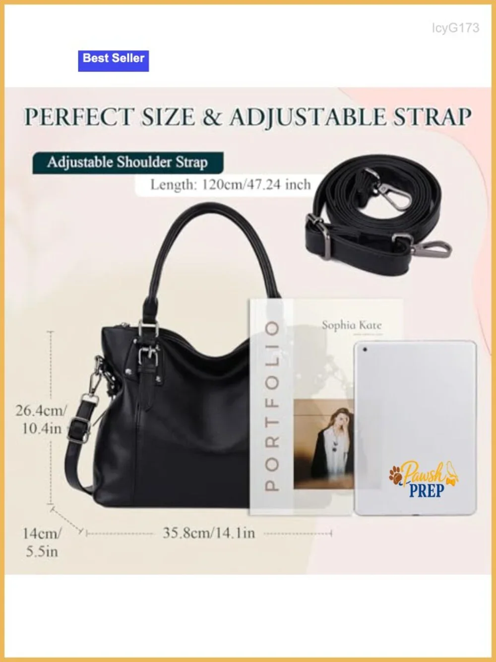 VX VONXURY Hobo Bag Women Faux Leather Tote Shoulder Crossbody Purse Satchel